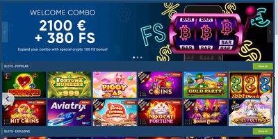 1xCasino websted forhåndsvisning