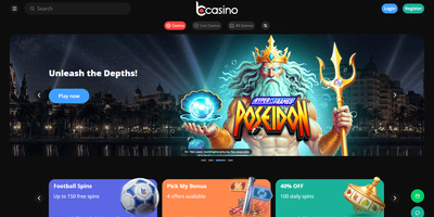 bCasino site preview