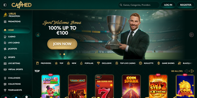 Aperçu du site Cashed