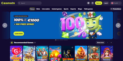 Casinoin nettsted forhåndsvisning
