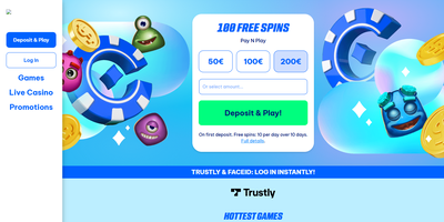 Chipz websted forhåndsvisning
