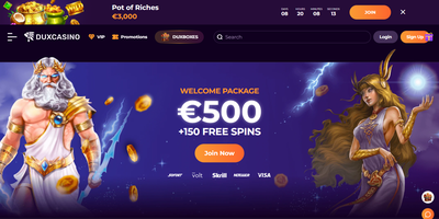 Seitenvorschau von Duxcasino