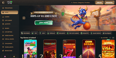 Aperçu du site HeroSpin
