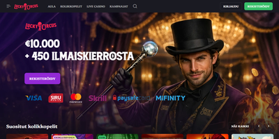 Превью сайта Lucky Circus