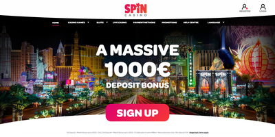 Превью сайта Spin Casino
